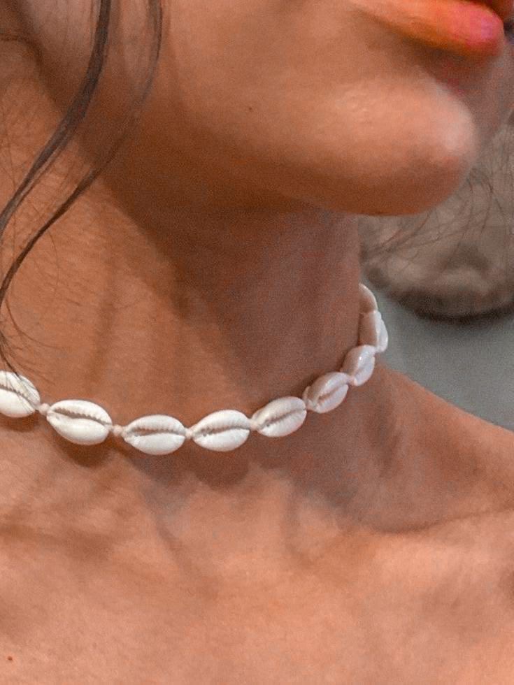 گردنبند ساحلی صدف